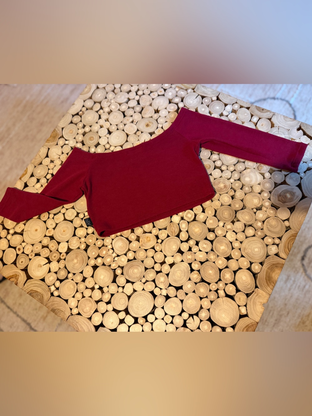 Tiger Friday Barre Sweater Top - Currant